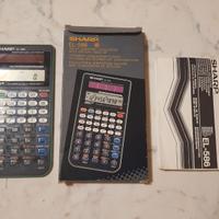 Calcolatrice Sharp EL-586 anni '90