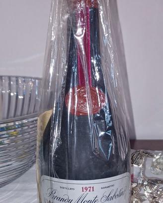 BRANDY MONTE SABOTINO ANNO 1971 DIST. ZANIN VI