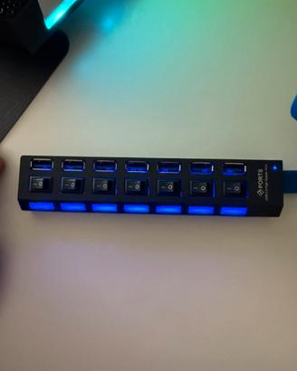 HUB 7 porte USB 3.0