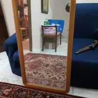 Specchio legno x ingresso soggiorno bagno