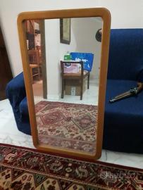 Specchio legno x ingresso soggiorno bagno