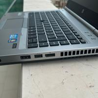 portatile hp EliteBook 8460p i5 ssd 4gb completo