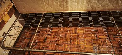 2 reti metalliche letto matrimoniale 