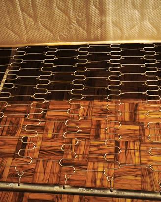 2 reti metalliche letto matrimoniale 