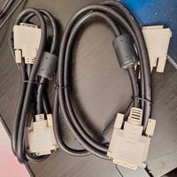 2 Cavi DVI a DVI (Mai Usati) 1,5 metri