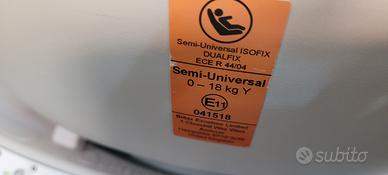 Seggiolino auto Romer Britax 0-18 kg