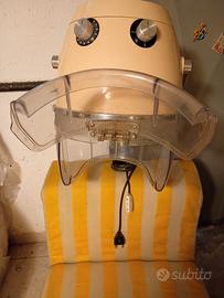 casco con poltrona x capelli professionale 