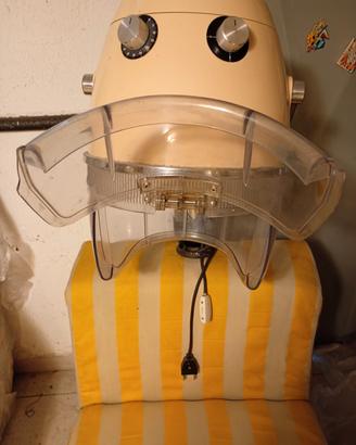 casco con poltrona x capelli professionale 
