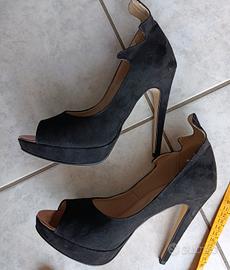 Scarpe con tacco cm. 14 , tg. 39