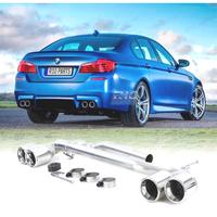 KIT SCARICO CON TERMINALI BMW F10 F11 F12 F13 LOOK