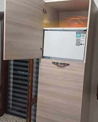 Cucina completa-camera da letto