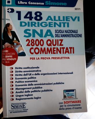 manuale allievi dirigenti SNA + quiz