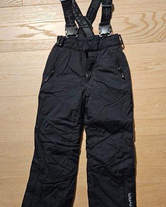 Pantalone sci Hyra con bretelle bambini 6 anni 116