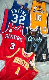 Canotte NBA Mitchell&Ness originali da negozio