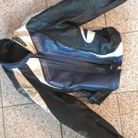 giacca moto in pelle