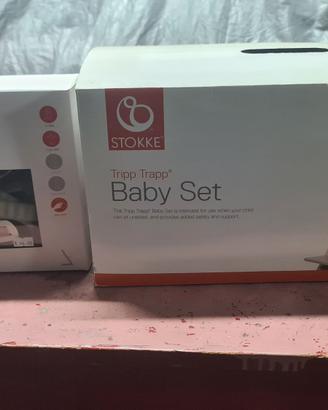 Stokke tripp trapp bay set + cinture.