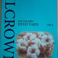 Silcrown 520 Colors Dyed yarn Volume 6