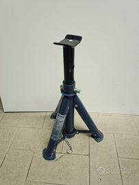 cavalletto regolabile per auto officina