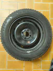 Set 4 cerchi in ferro 15 pollici 6jh2