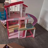 Barbie Casa dei Sogni+Camper dei Sogni+19 bambole