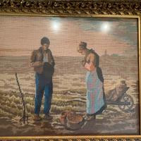 Quadro con tecnica mezzo punto