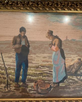 Quadro con tecnica mezzo punto