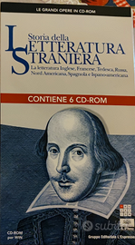 Storia della letteratura straniera in 6 CD-Rom