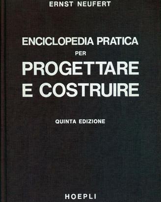 Neufert Enciclopedia pratica per Progettare e Cost