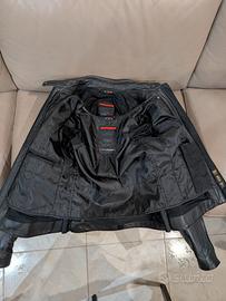 Giacca pelle moto nera Spidi donna taglia 46