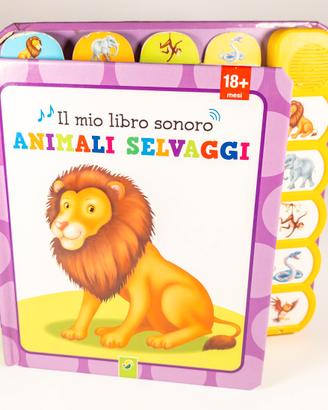 Libro sonoro animali selvaggi