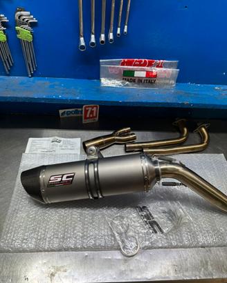 Scarico Tmax 530 560 SC project marmitta tmax