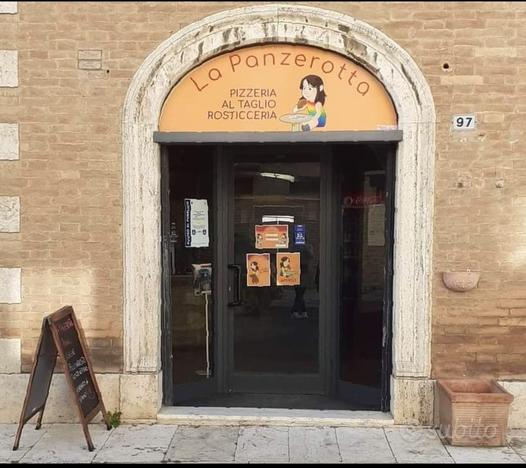 Vendita pizzeria/rosticceria da asporto Montalcino