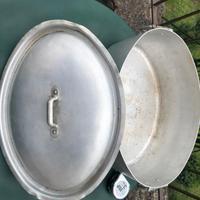 pentola alluminio ovale