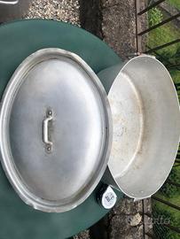 pentola alluminio ovale