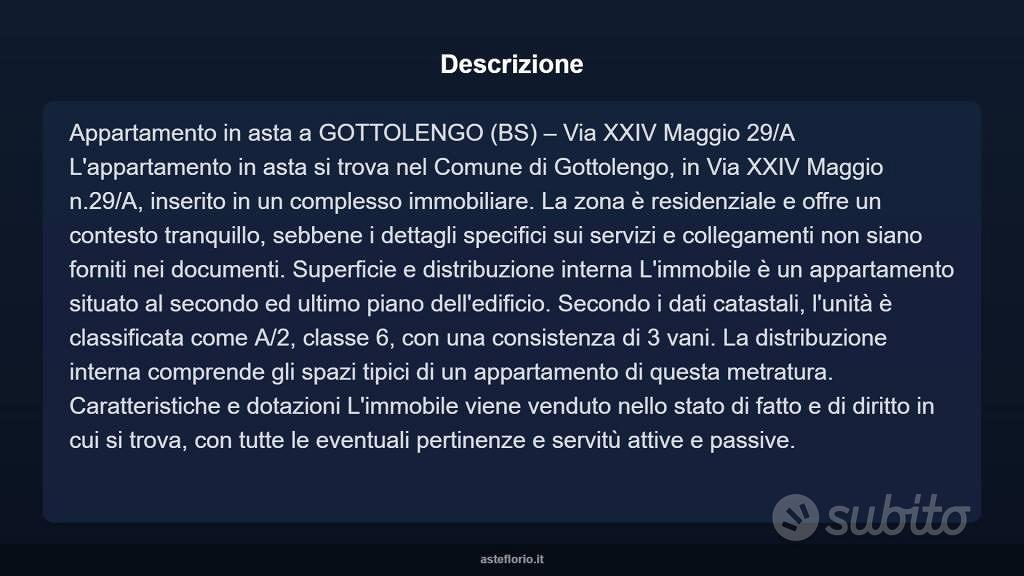 Appartamento – BS - Vista 3