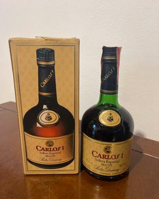 Brandy Carlos1 - 75cl  - 38,5% bottiglia vintage