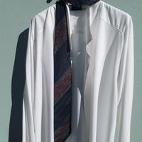 Armani cravatta pura seta