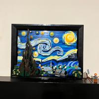 Lego notte stellata Van Gogh, serie Moma