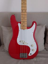 Fender Bullet Bass Deluxe B34 Red w/Ohsc