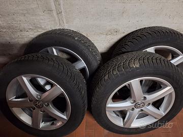 Pneumatici invernali con cerchi Volkswagen