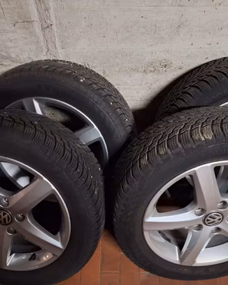 Pneumatici invernali con cerchi Volkswagen