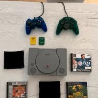 Playstation 1 con giochi