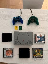 Playstation 1 con giochi