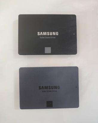 Coppia SSD Samsung  870 QVO 1TB + 860 EVO 500GB