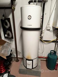 Boiler legna/ elettrico /termo (scambiatore) 130 l