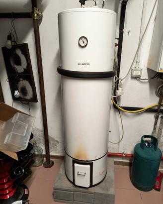 Boiler legna/ elettrico /termo (scambiatore) 130 l