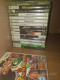 Lotto xbox360+ 1 gioco wii in omaggio