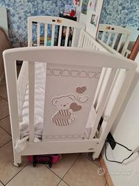 lettino Foppapedretti con materasso 