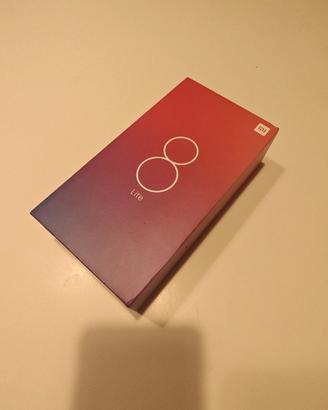 cellulare MI 8 LITE global versione 64gb blu