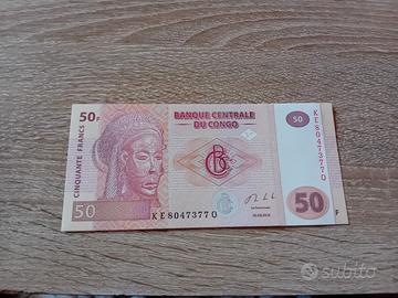 banconota del Congo